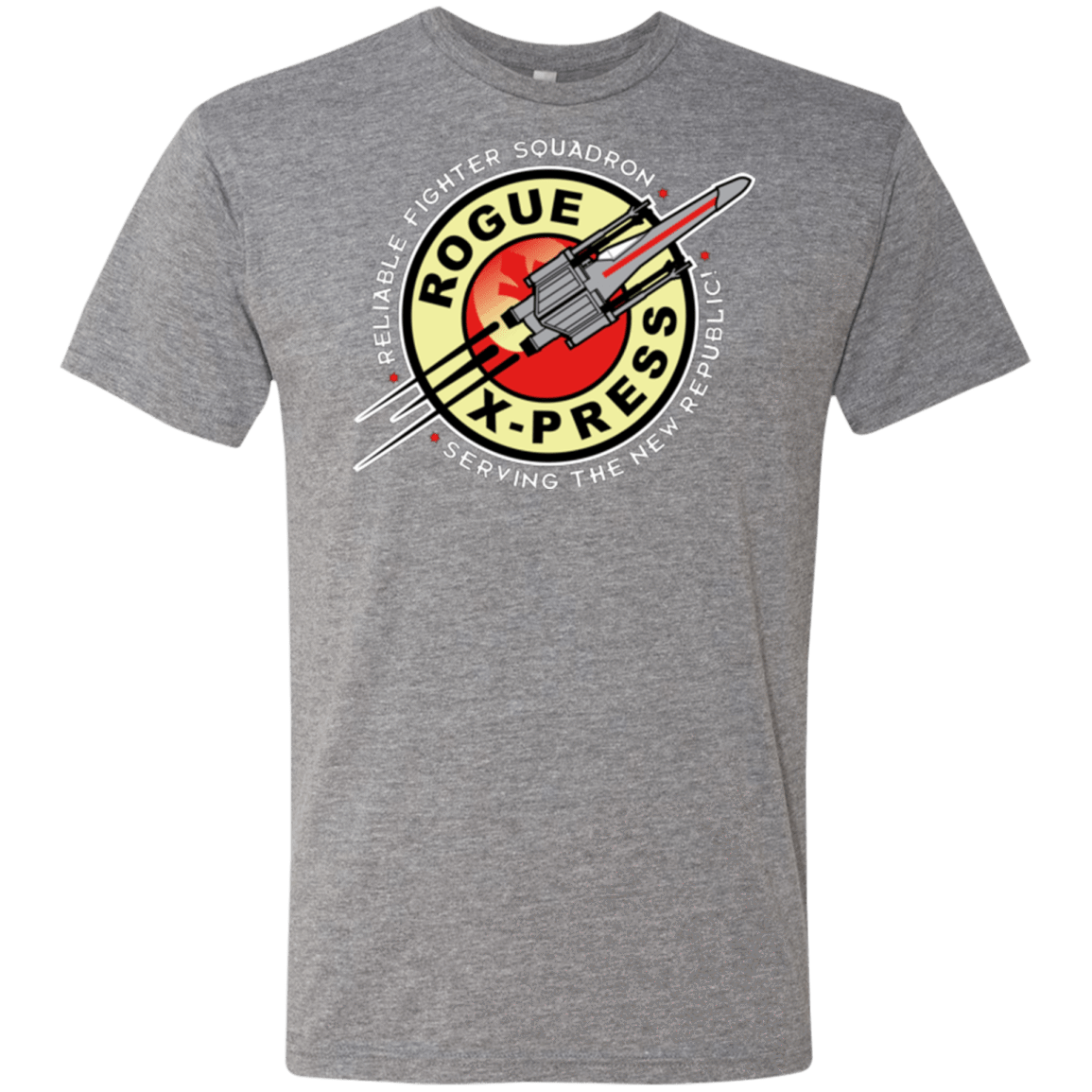 T-Shirts Premium Heather / Small Rogue X-Press Men's Triblend T-Shirt