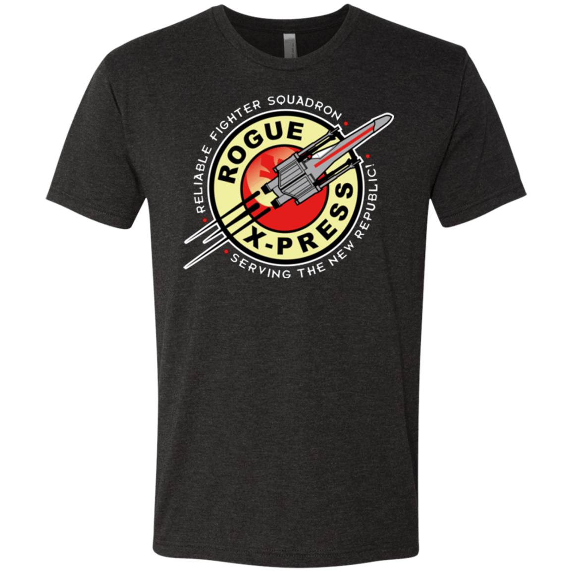 T-Shirts Vintage Black / Small Rogue X-Press Men's Triblend T-Shirt