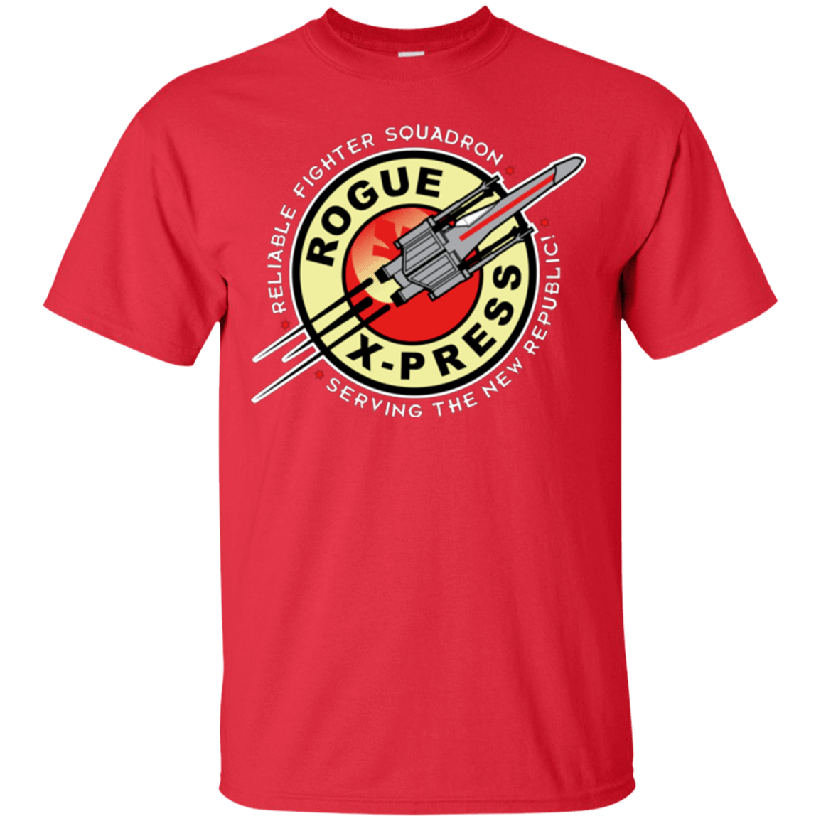 T-Shirts Red / Small Rogue X-Press T-Shirt