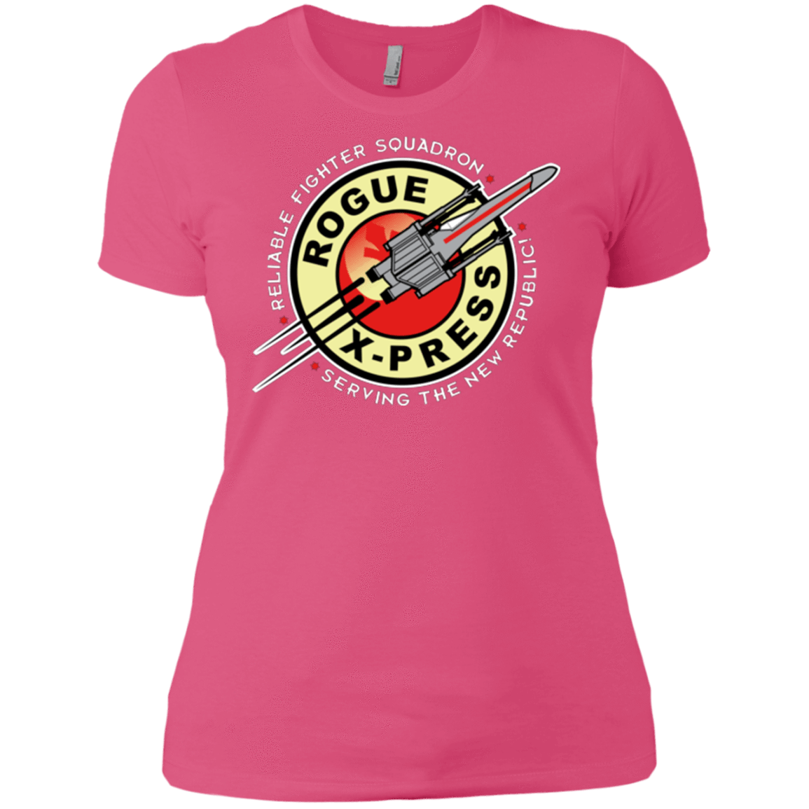 T-Shirts Hot Pink / X-Small Rogue X-Press Women's Premium T-Shirt