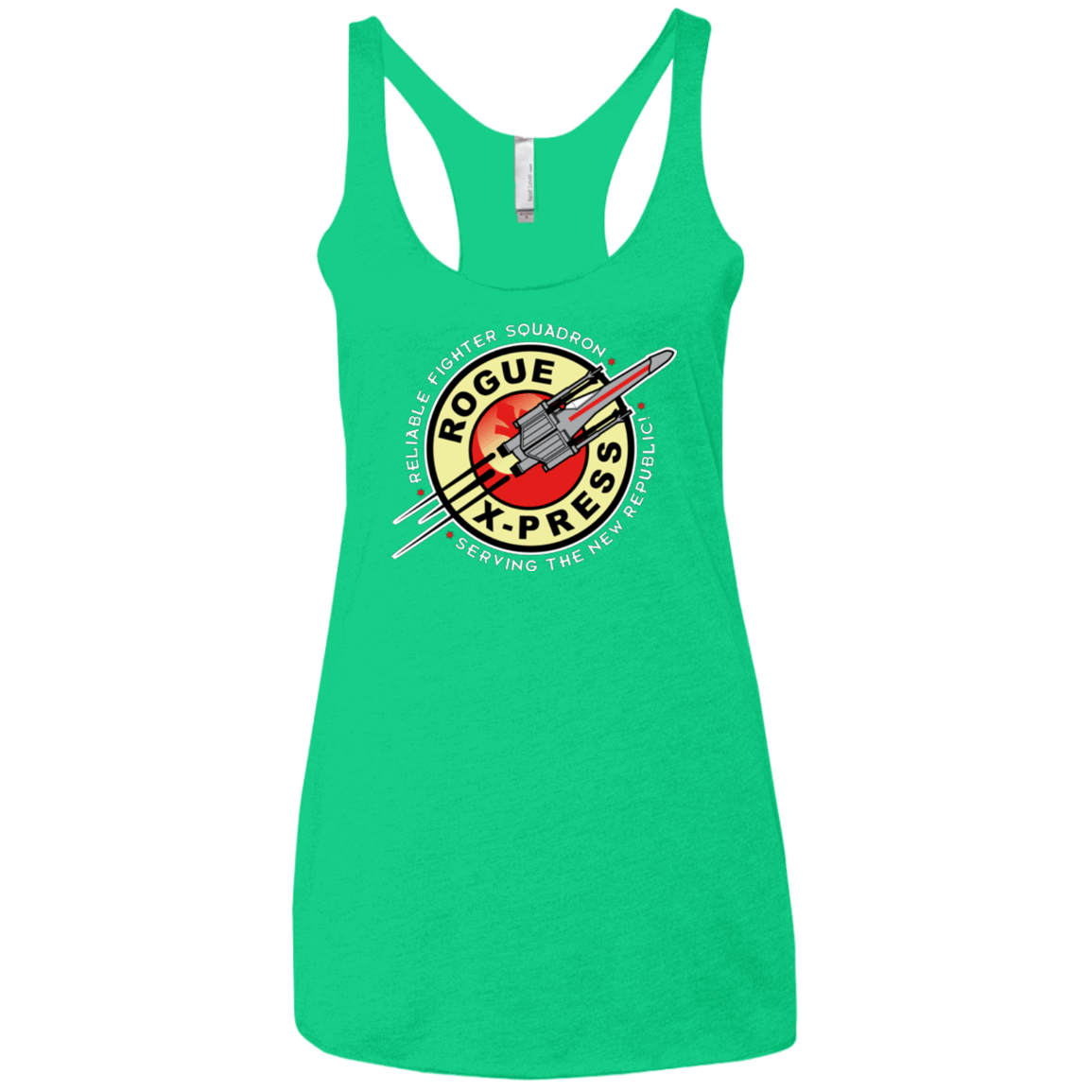 T-Shirts Envy / X-Small Rogue X-Press Women's Triblend Racerback Tank