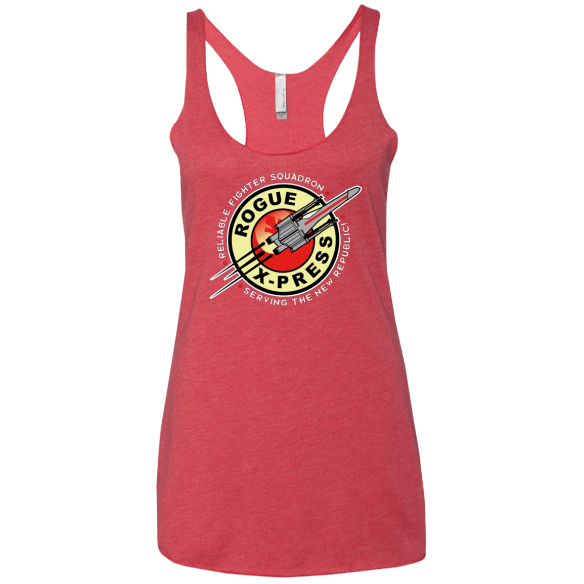 T-Shirts Vintage Red / X-Small Rogue X-Press Women's Triblend Racerback Tank