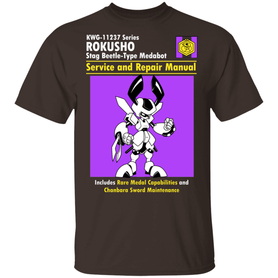 T-Shirts Dark Chocolate / S Rokusho Manual T-Shirt
