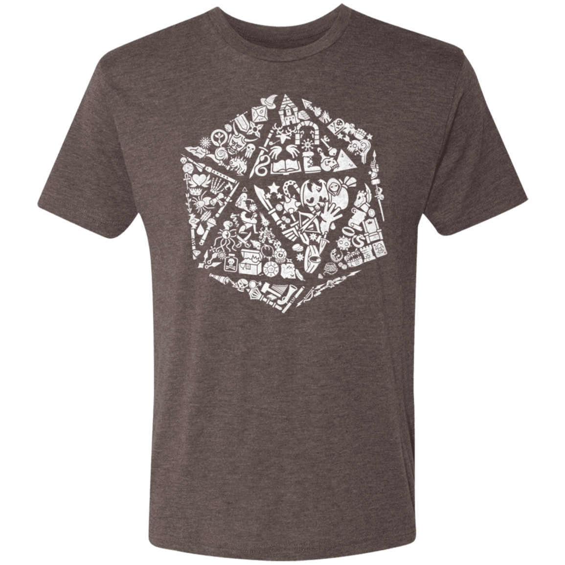 T-Shirts Macchiato / S Roll Player Men's Triblend T-Shirt