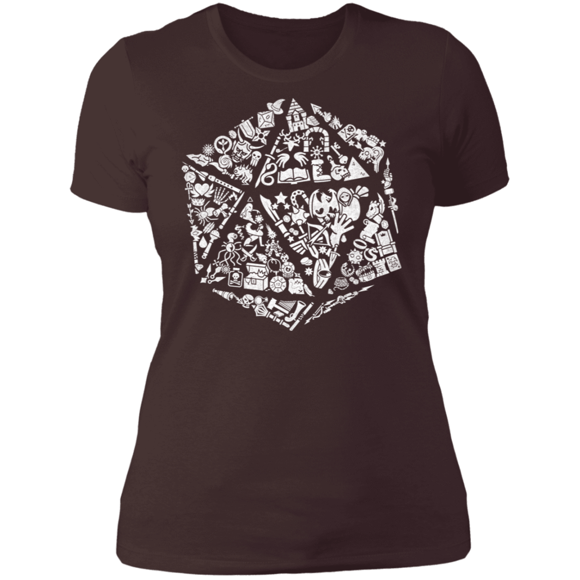 T-Shirts Dark Chocolate / S Roll Player Women's Premium T-Shirt