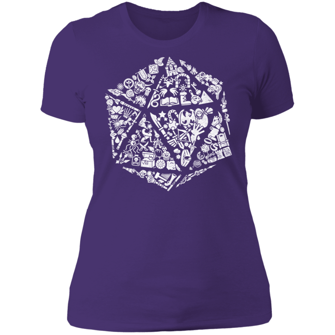T-Shirts Purple Rush/ / S Roll Player Women's Premium T-Shirt