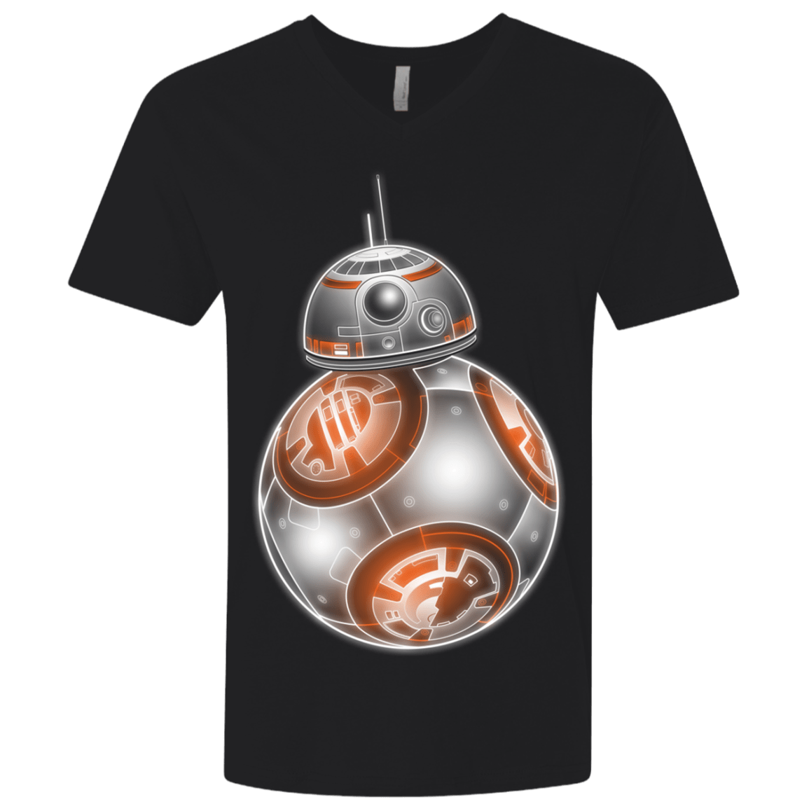 T-Shirts Black / X-Small ROLLING NEON Men's Premium V-Neck