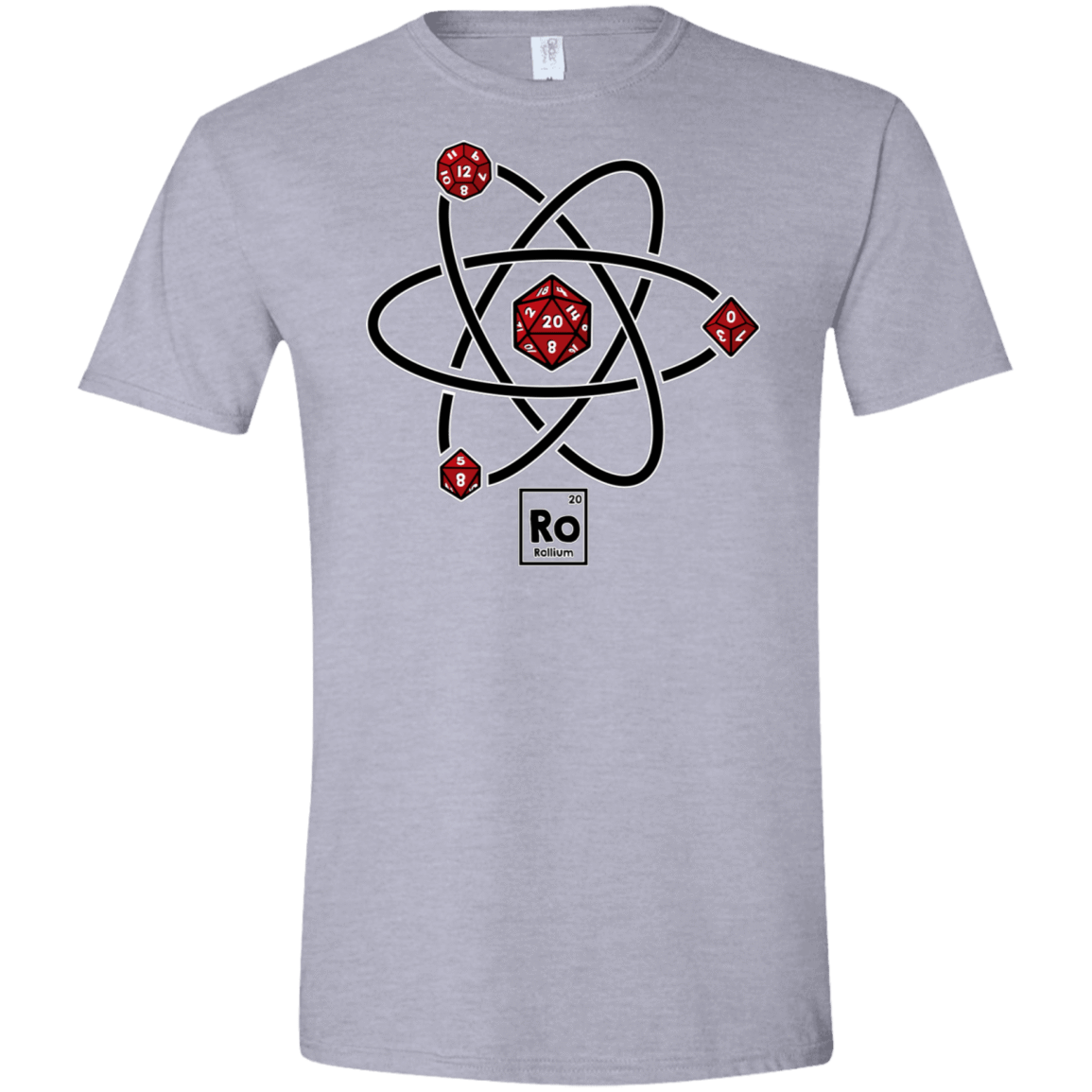 T-Shirts Sport Grey / X-Small Rollium Men's Semi-Fitted Softstyle