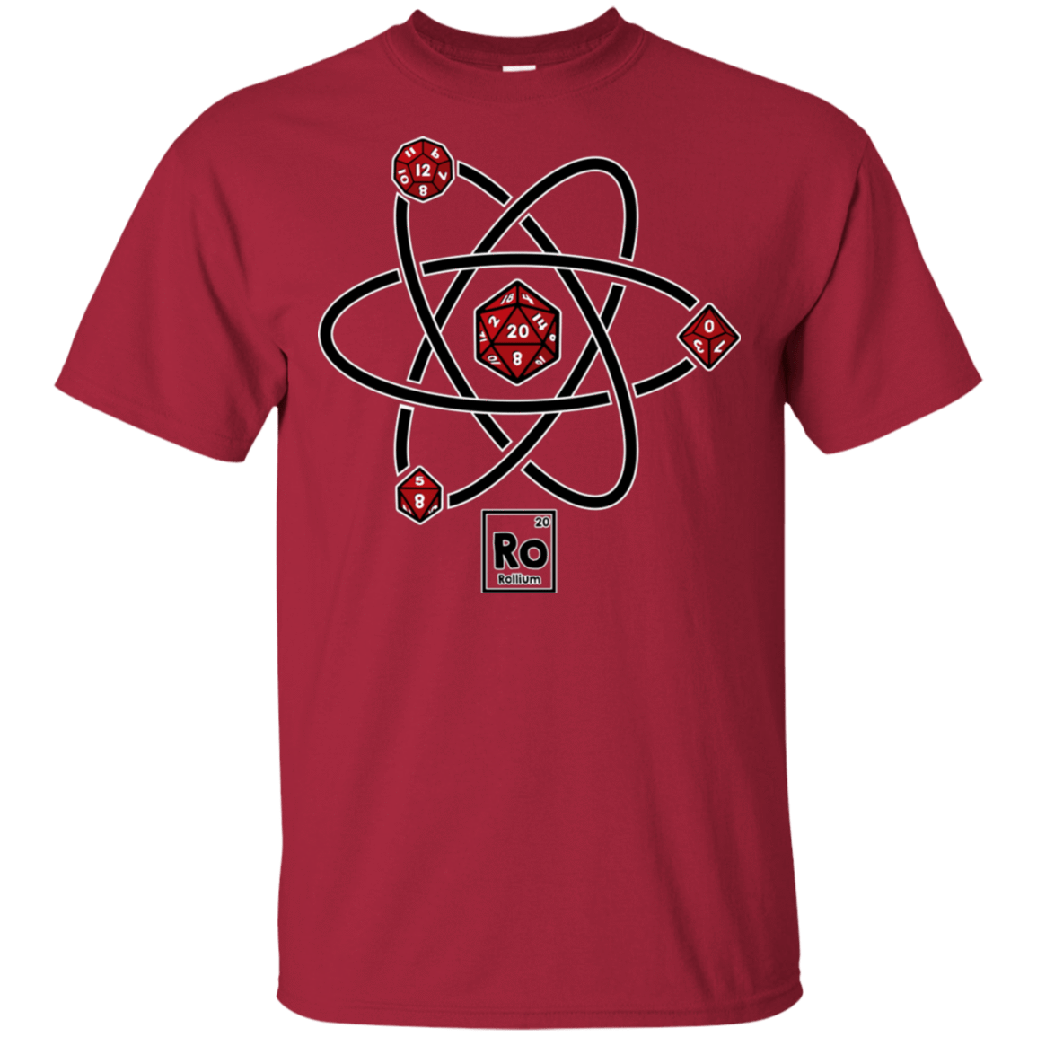 T-Shirts Cardinal / S Rollium T-Shirt