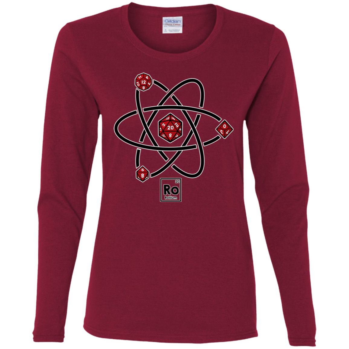 T-Shirts Cardinal / S Rollium Women's Long Sleeve T-Shirt