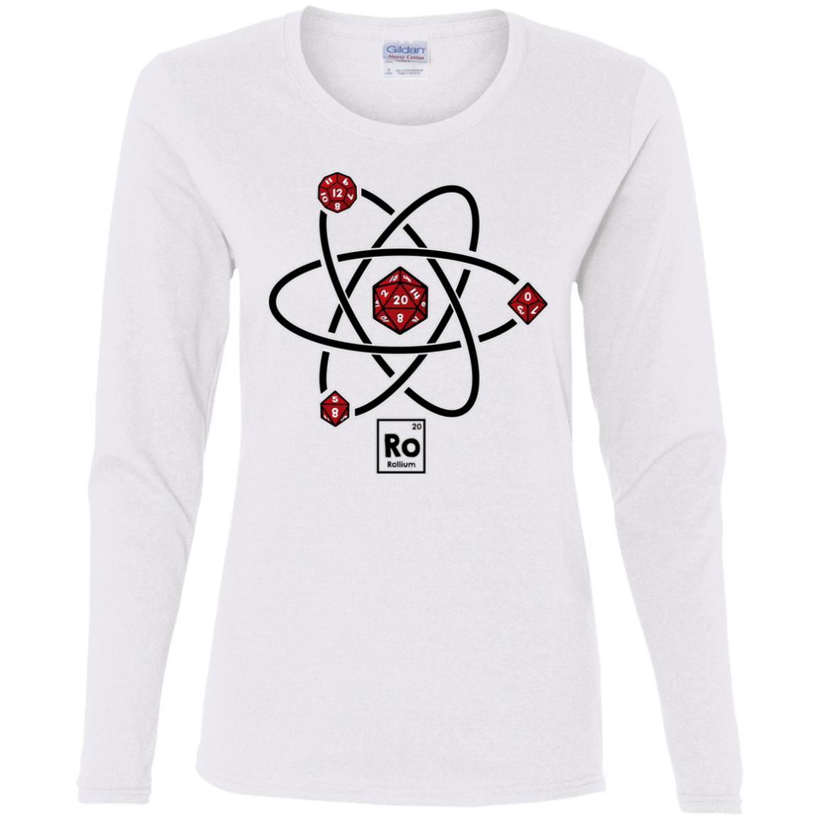 T-Shirts White / S Rollium Women's Long Sleeve T-Shirt