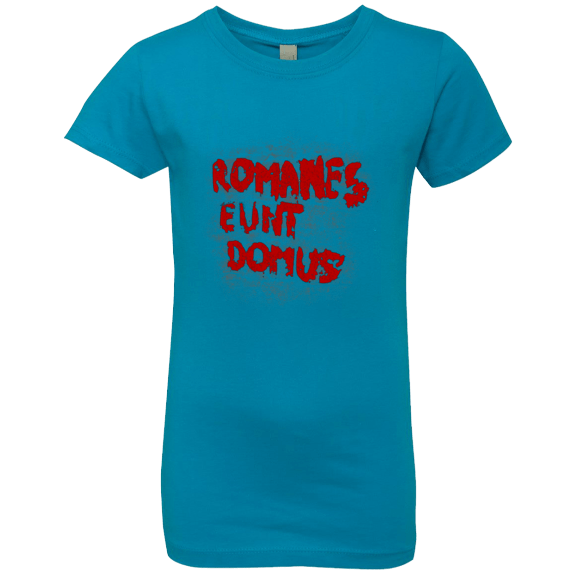 T-Shirts Turquoise / YXS Romanes eunt Girls Premium T-Shirt