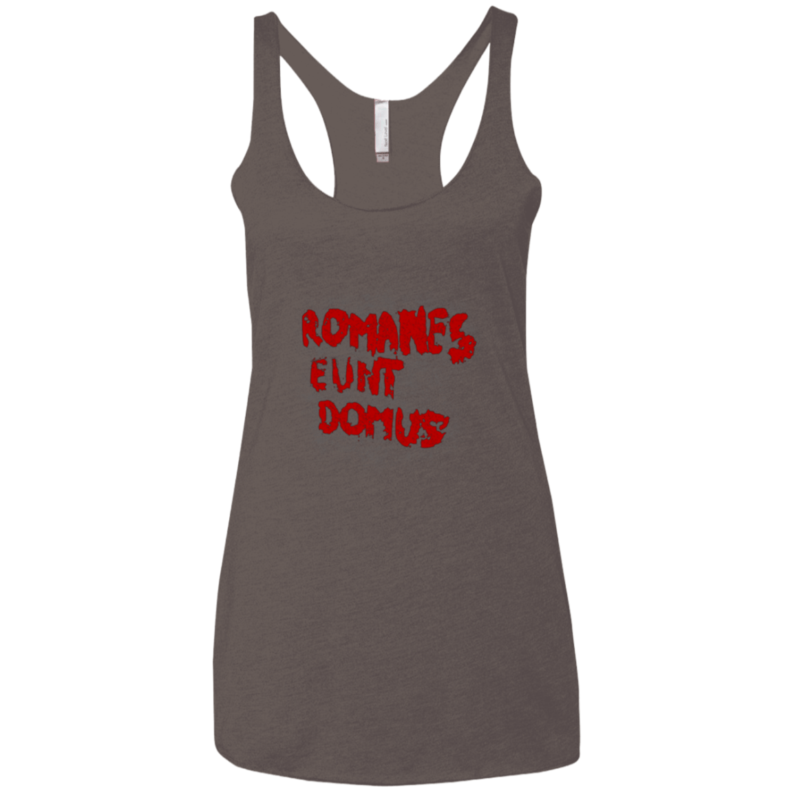 T-Shirts Macchiato / X-Small Romanes eunt Women's Triblend Racerback Tank