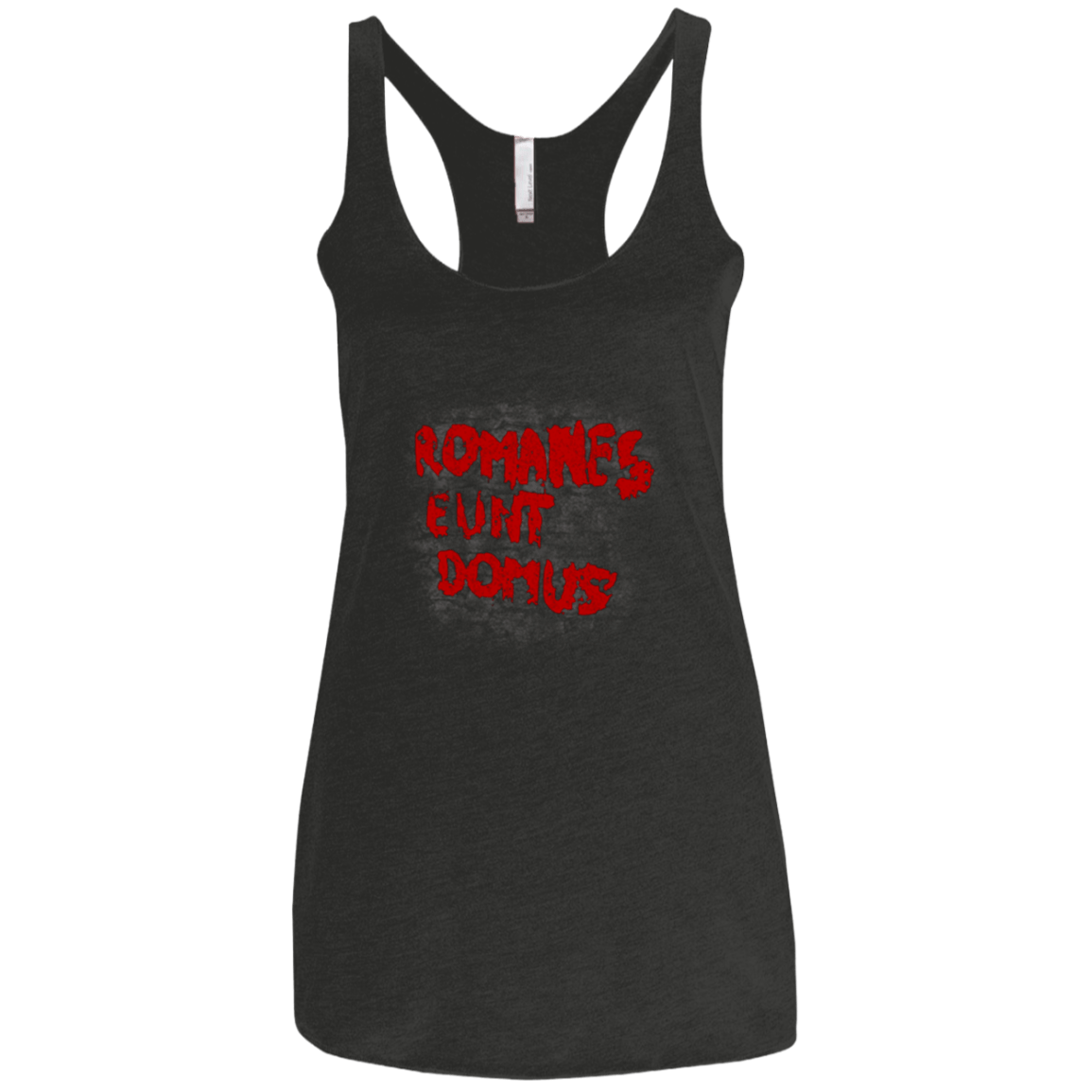 T-Shirts Vintage Black / X-Small Romanes eunt Women's Triblend Racerback Tank