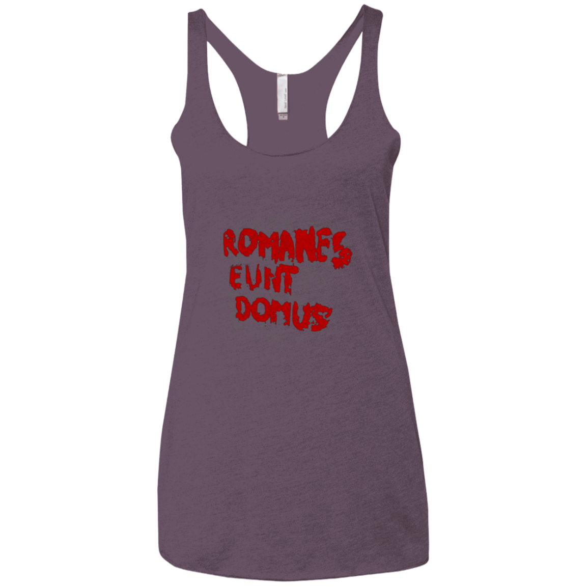 T-Shirts Vintage Purple / X-Small Romanes eunt Women's Triblend Racerback Tank