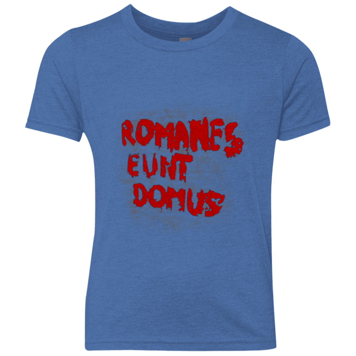 T-Shirts Vintage Royal / YXS Romanes eunt Youth Triblend T-Shirt