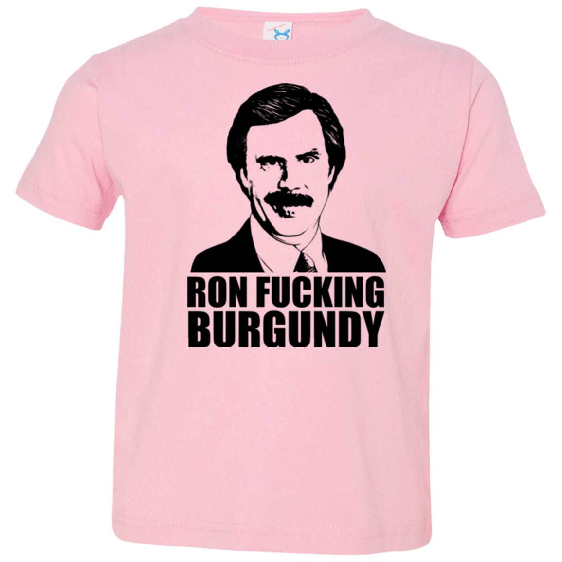 T-Shirts Pink / 2T Ron Fucking Burgundy Toddler Premium T-Shirt