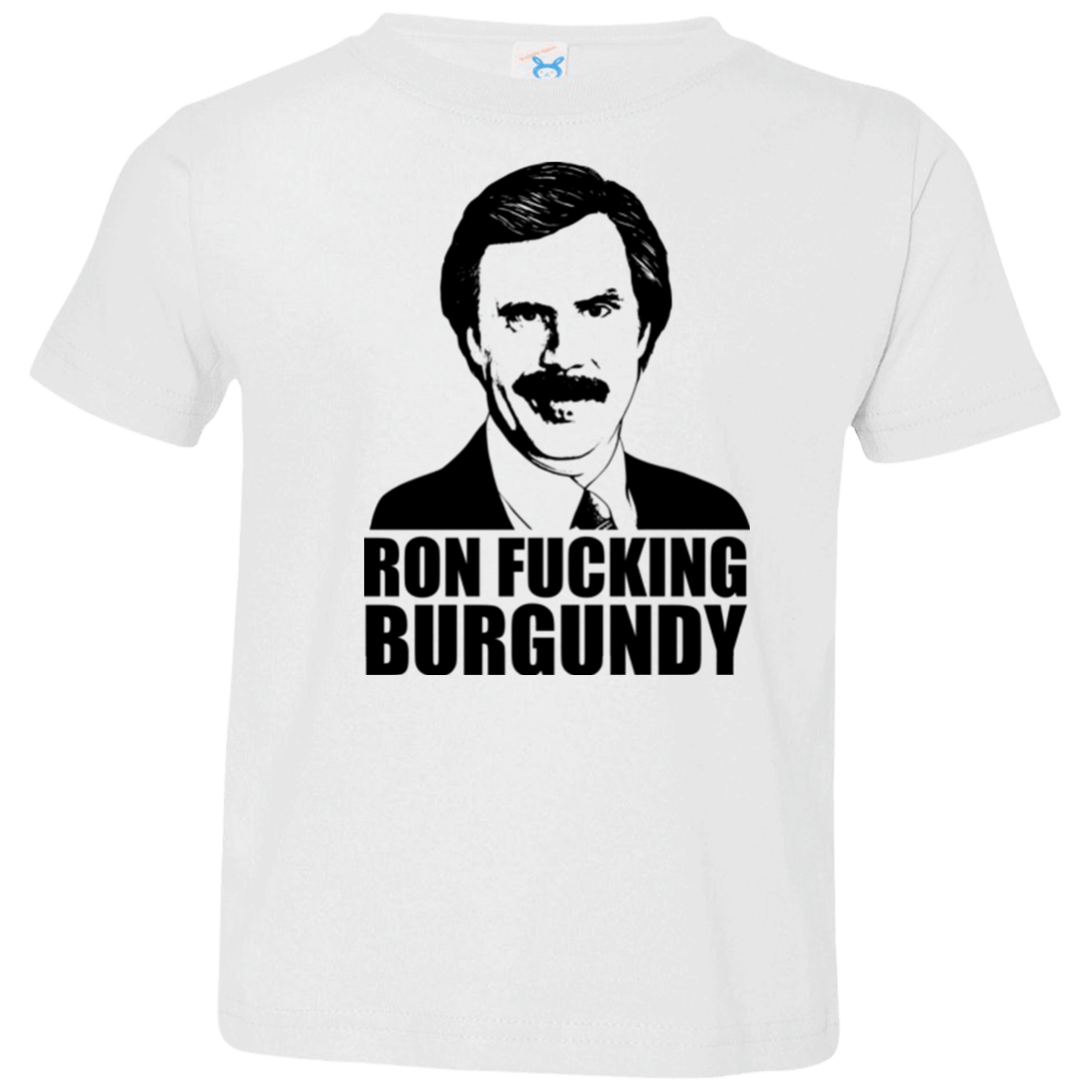 T-Shirts White / 2T Ron Fucking Burgundy Toddler Premium T-Shirt