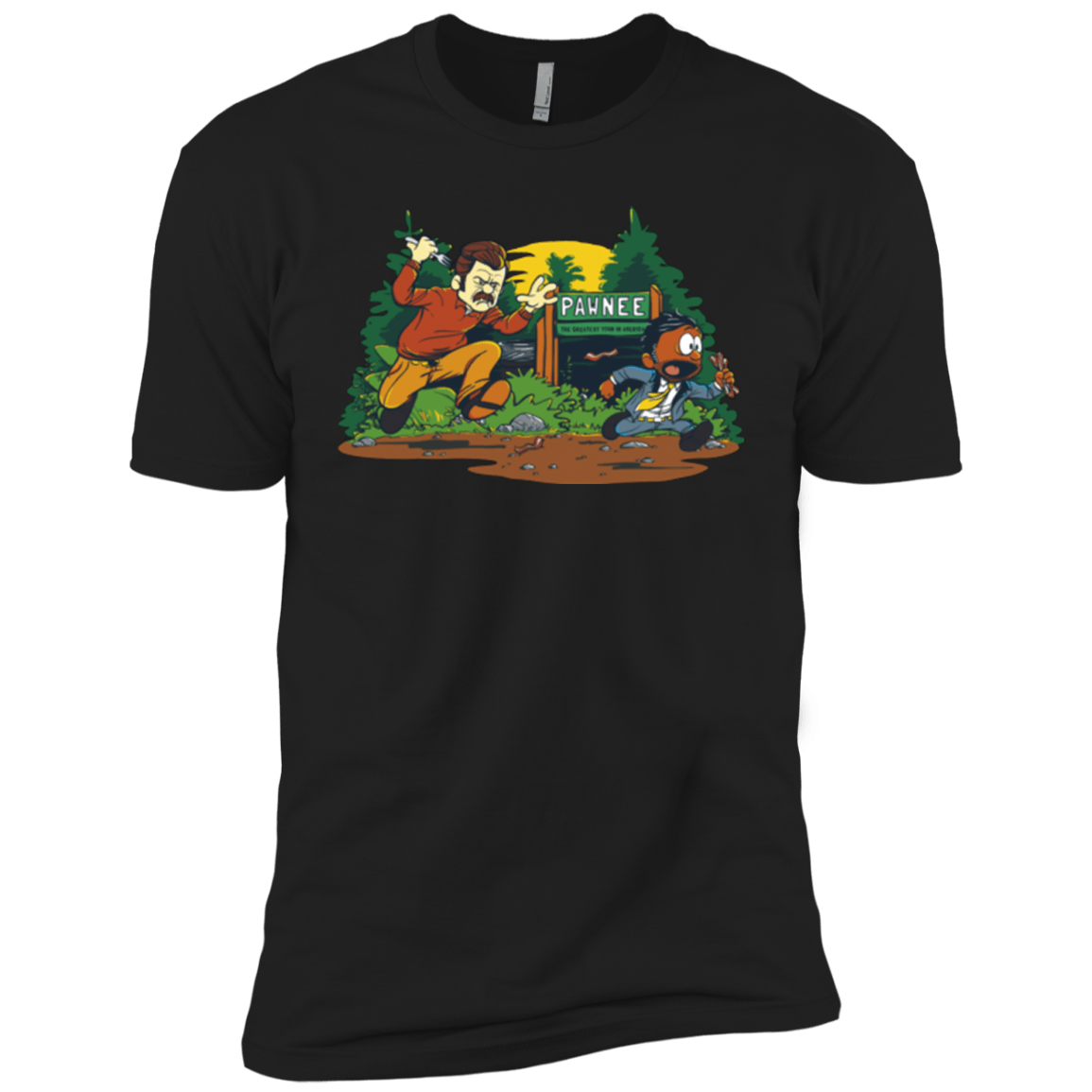 T-Shirts Black / YXS Ron & Tom Boys Premium T-Shirt