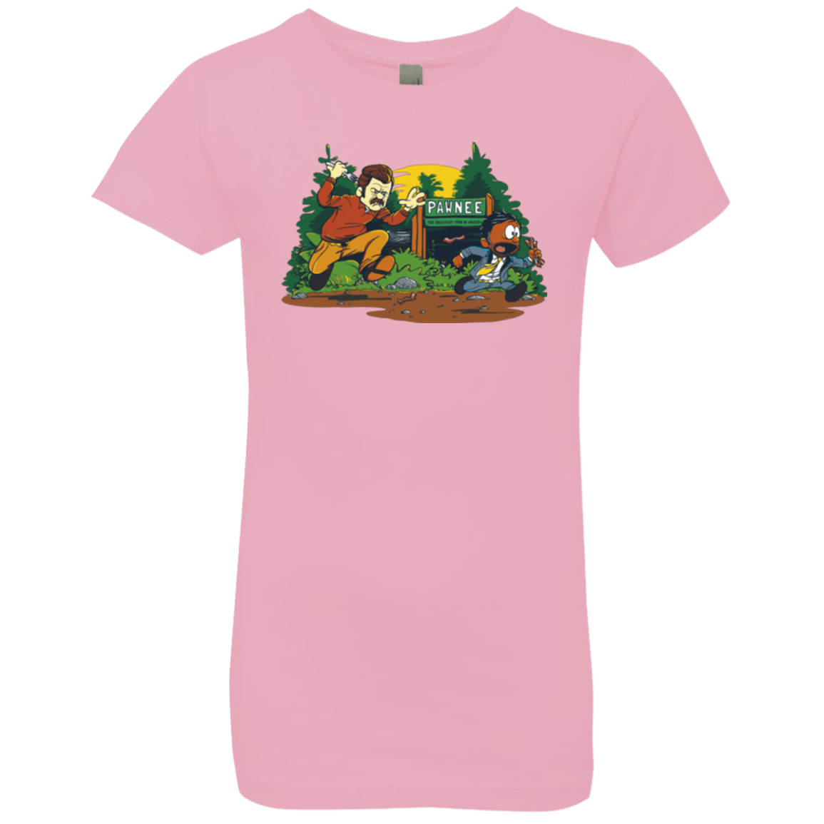 T-Shirts Light Pink / YXS Ron & Tom Girls Premium T-Shirt