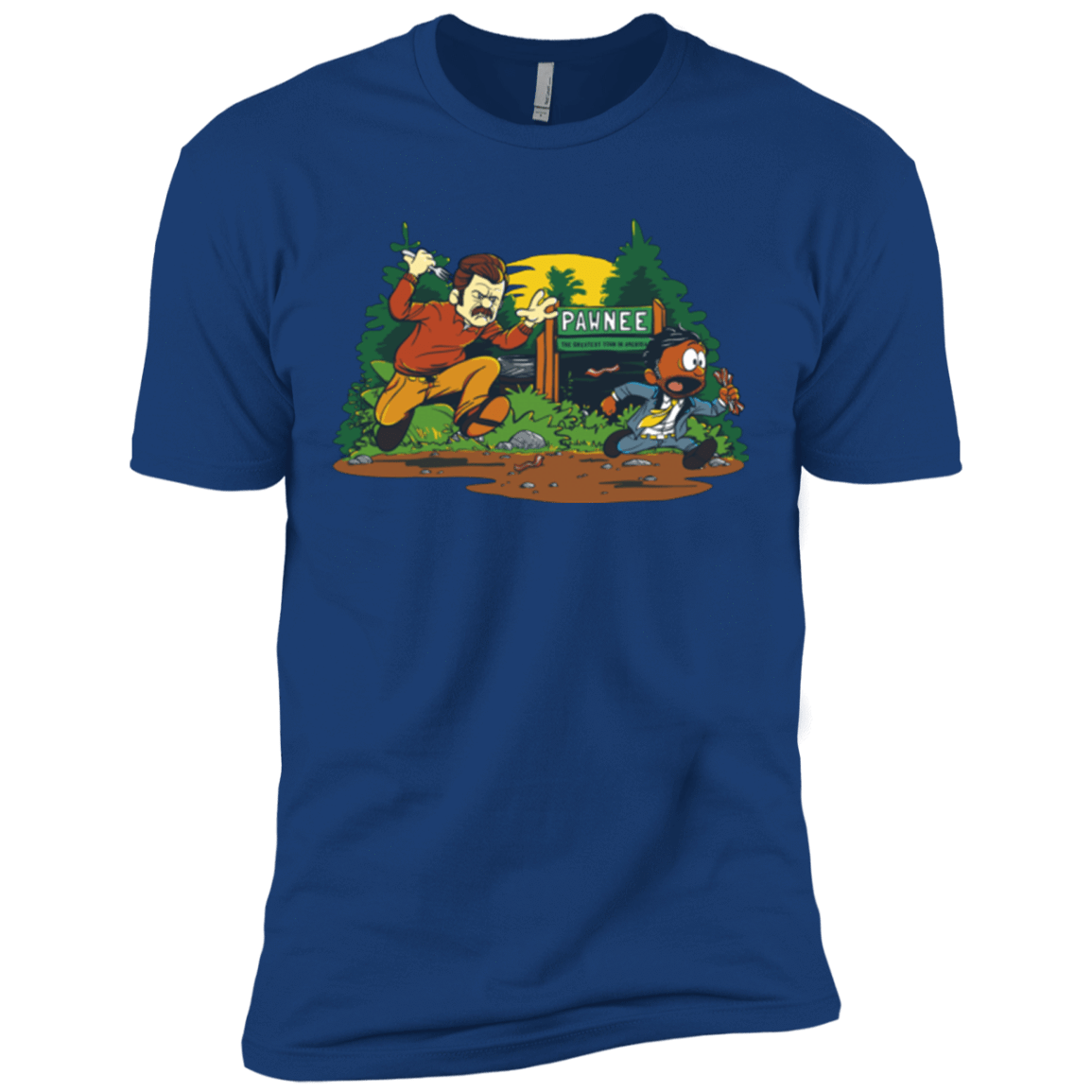 T-Shirts Royal / X-Small Ron & Tom Men's Premium T-Shirt