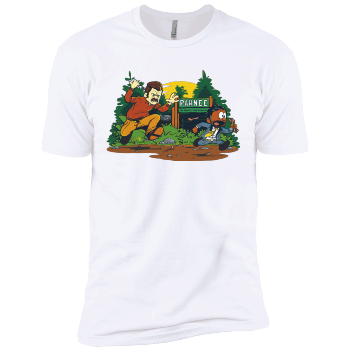 T-Shirts White / X-Small Ron & Tom Men's Premium T-Shirt