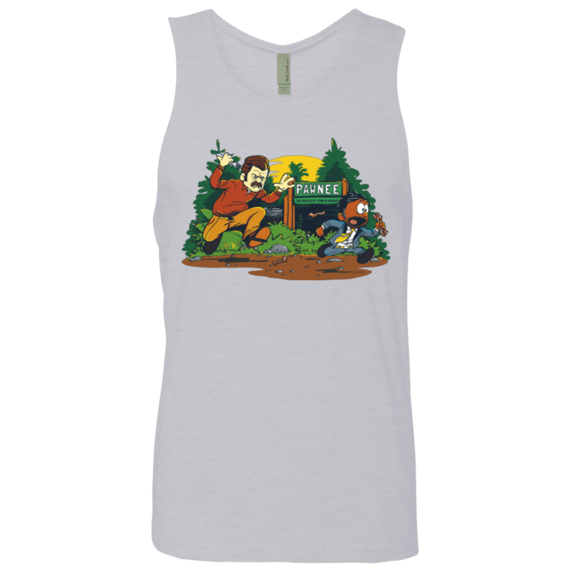 T-Shirts Heather Grey / Small Ron & Tom Men's Premium Tank Top