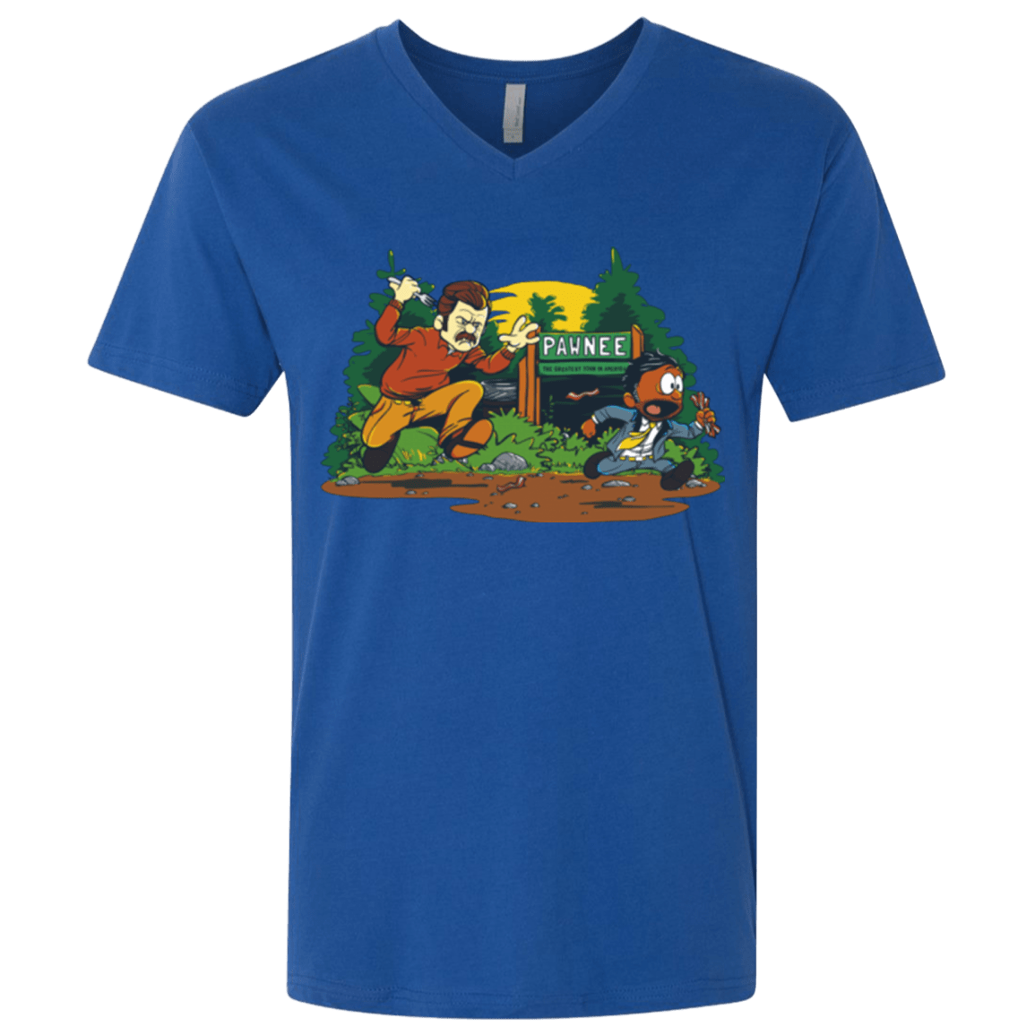 Ron & Tom Men's Premium V-Neck