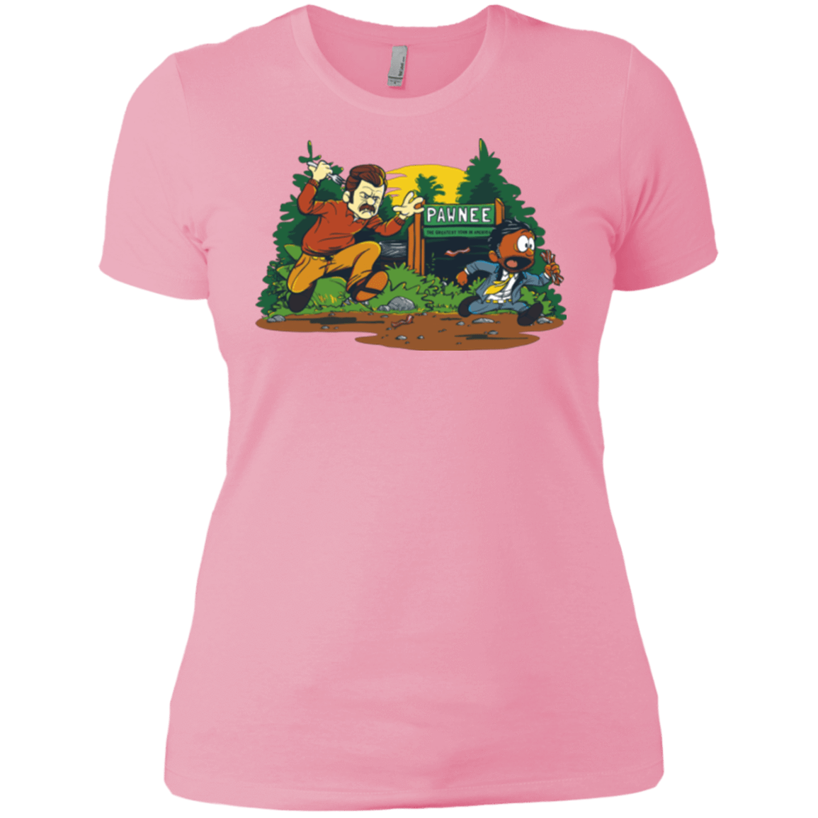 T-Shirts Light Pink / X-Small Ron & Tom Women's Premium T-Shirt