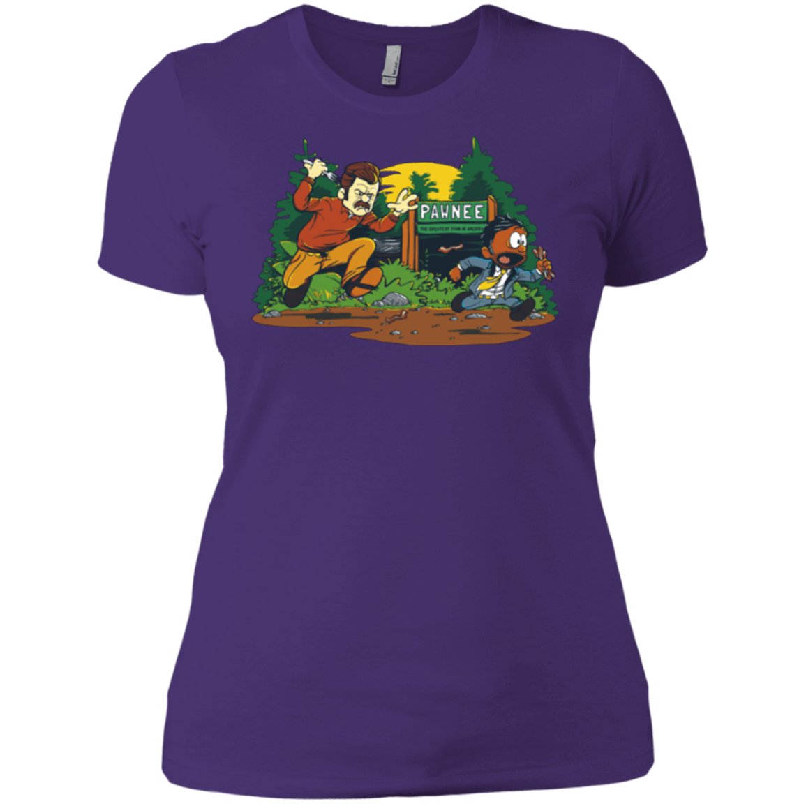 T-Shirts Purple / X-Small Ron & Tom Women's Premium T-Shirt