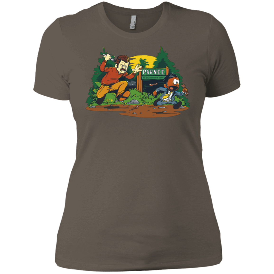 T-Shirts Warm Grey / X-Small Ron & Tom Women's Premium T-Shirt