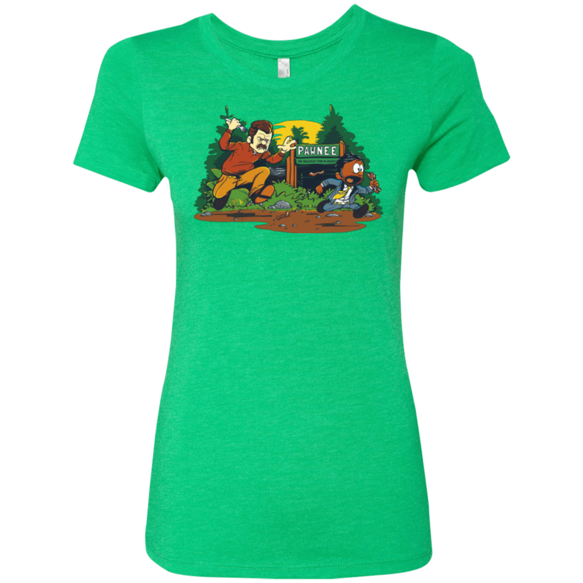 T-Shirts Envy / Small Ron & Tom Women's Triblend T-Shirt