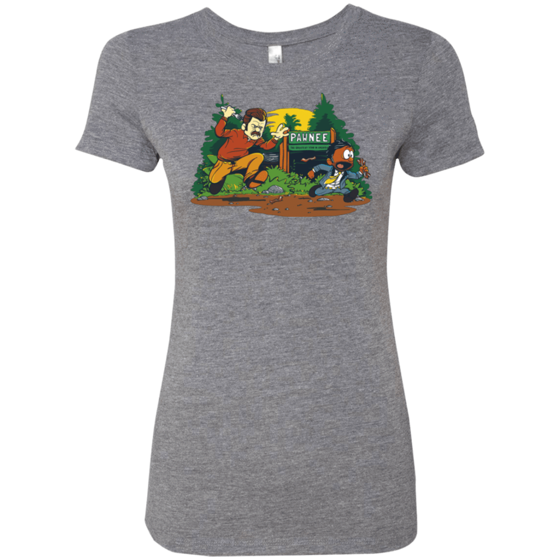 T-Shirts Premium Heather / Small Ron & Tom Women's Triblend T-Shirt