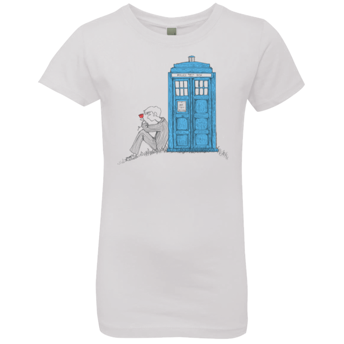 T-Shirts White / YXS Rose Girls Premium T-Shirt