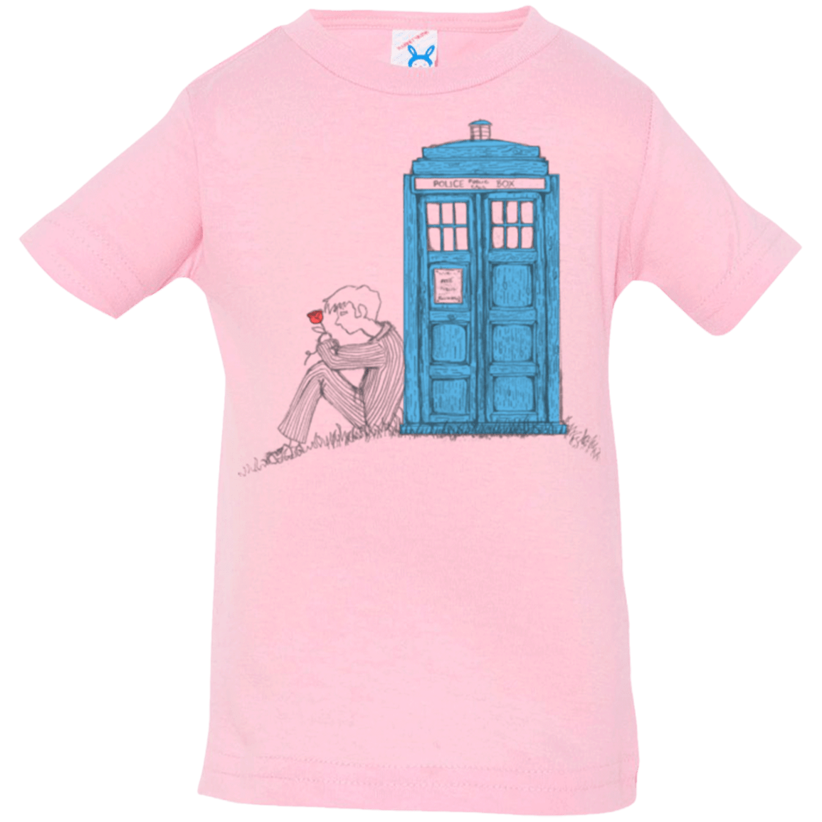 T-Shirts Pink / 6 Months Rose Infant Premium T-Shirt