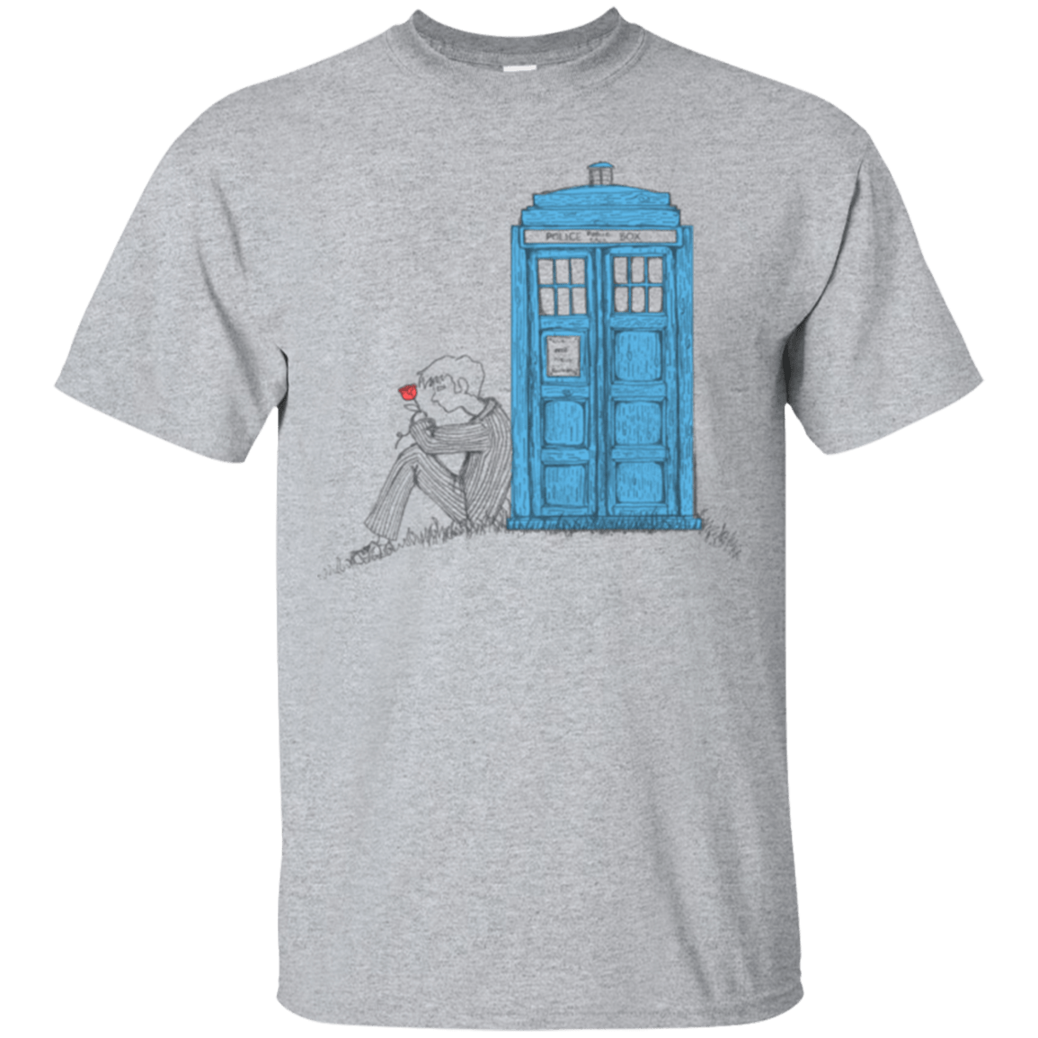 T-Shirts Sport Grey / Small Rose T-Shirt