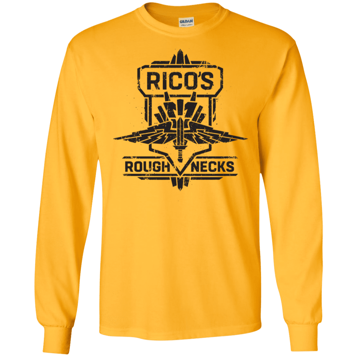 T-Shirts Gold / S Roughnecks Men's Long Sleeve T-Shirt