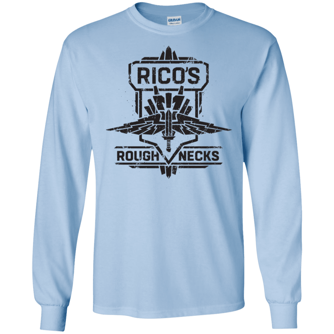T-Shirts Light Blue / S Roughnecks Men's Long Sleeve T-Shirt