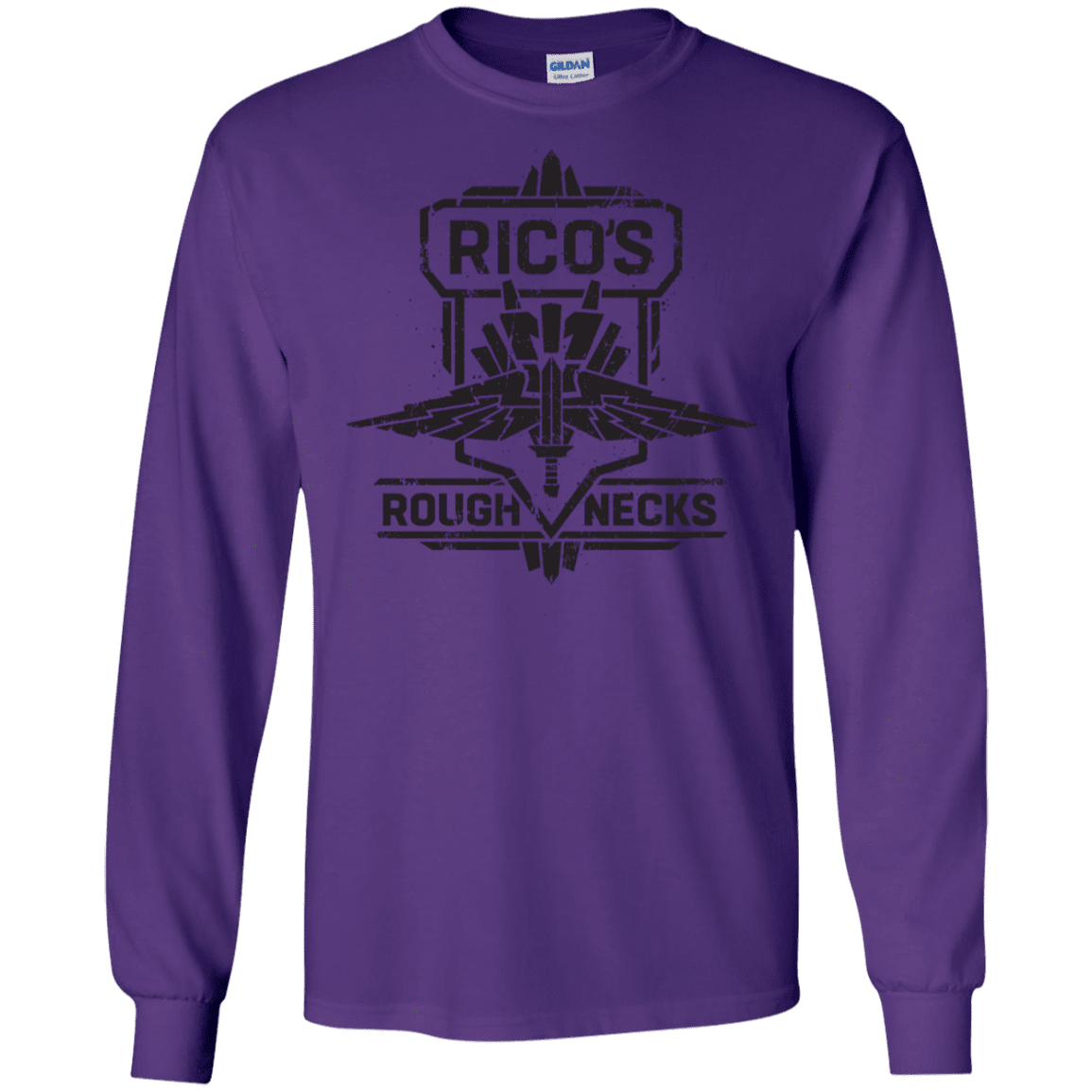 T-Shirts Purple / S Roughnecks Men's Long Sleeve T-Shirt
