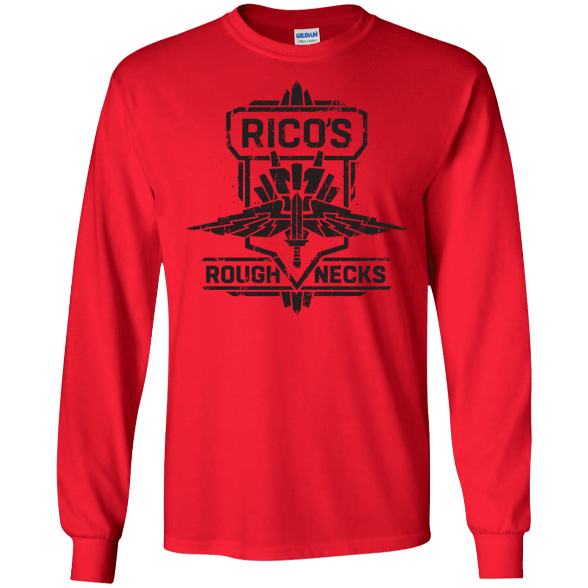 T-Shirts Red / S Roughnecks Men's Long Sleeve T-Shirt