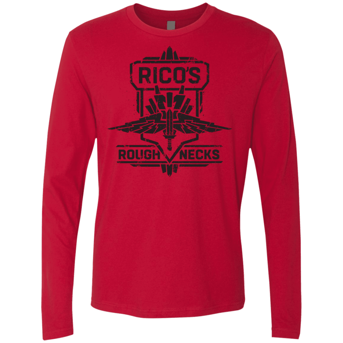 T-Shirts Red / S Roughnecks Men's Premium Long Sleeve