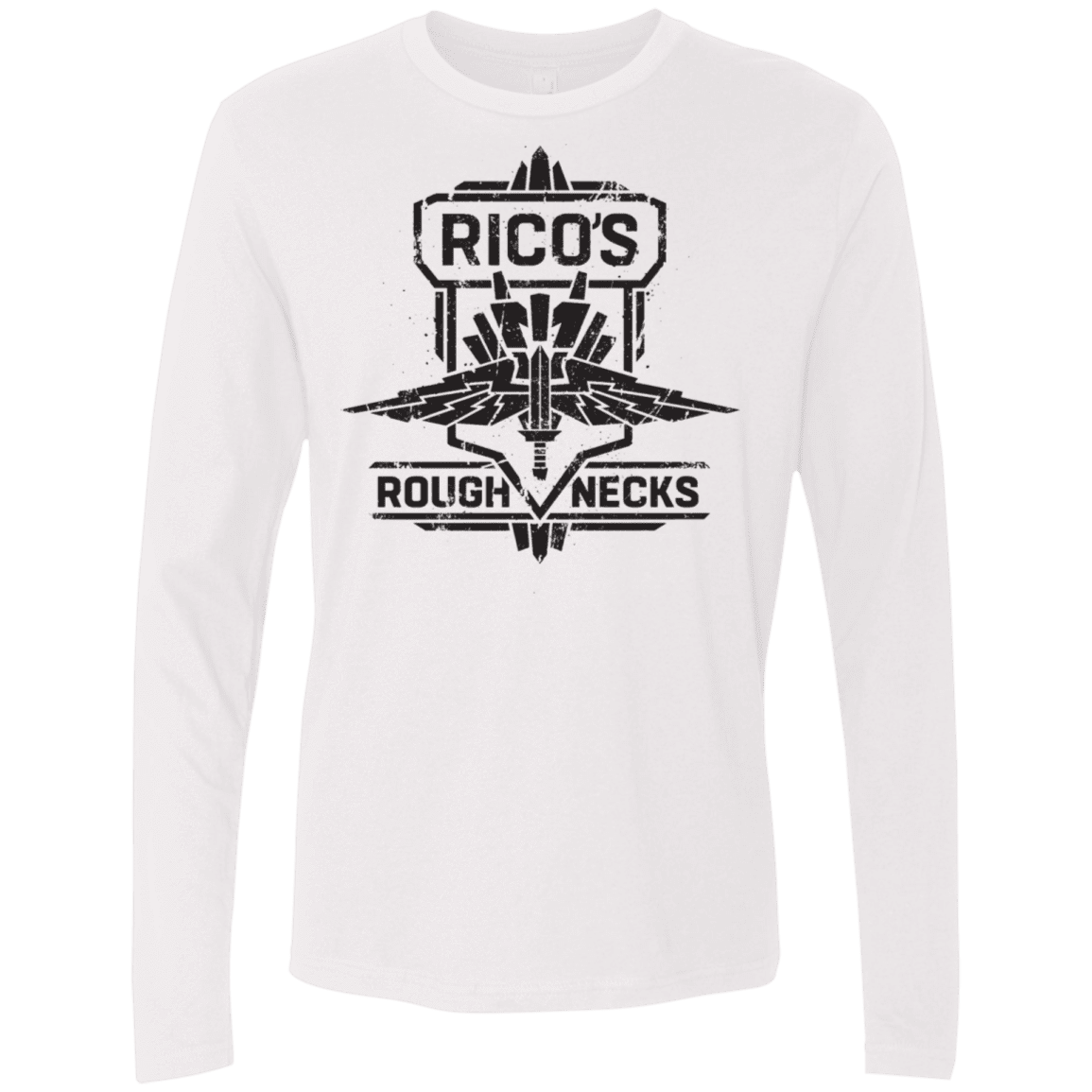 T-Shirts White / S Roughnecks Men's Premium Long Sleeve
