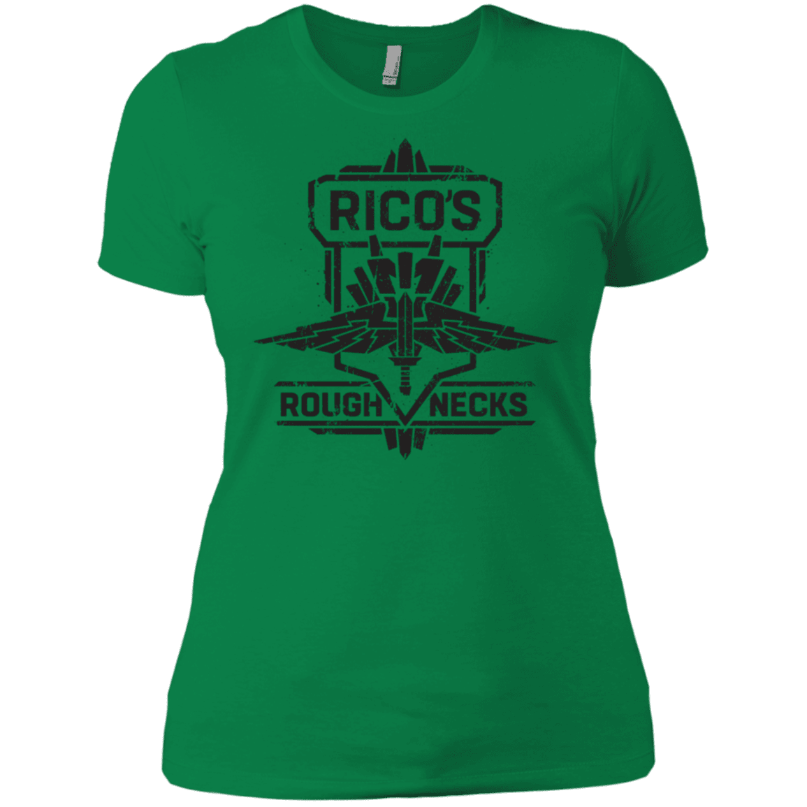 T-Shirts Kelly Green / X-Small Roughnecks Women's Premium T-Shirt