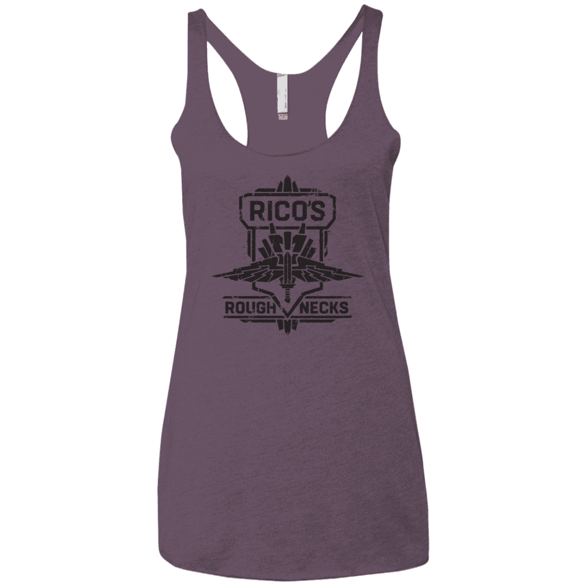 T-Shirts Vintage Purple / X-Small Roughnecks Women's Triblend Racerback Tank