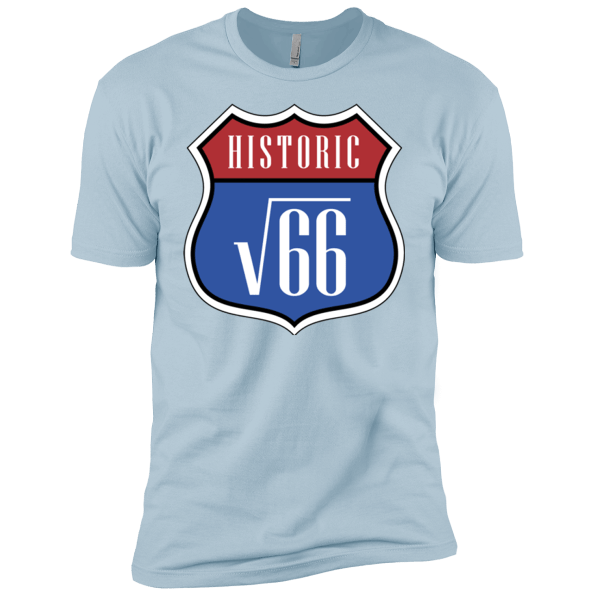 T-Shirts Light Blue / YXS Route v66 Boys Premium T-Shirt