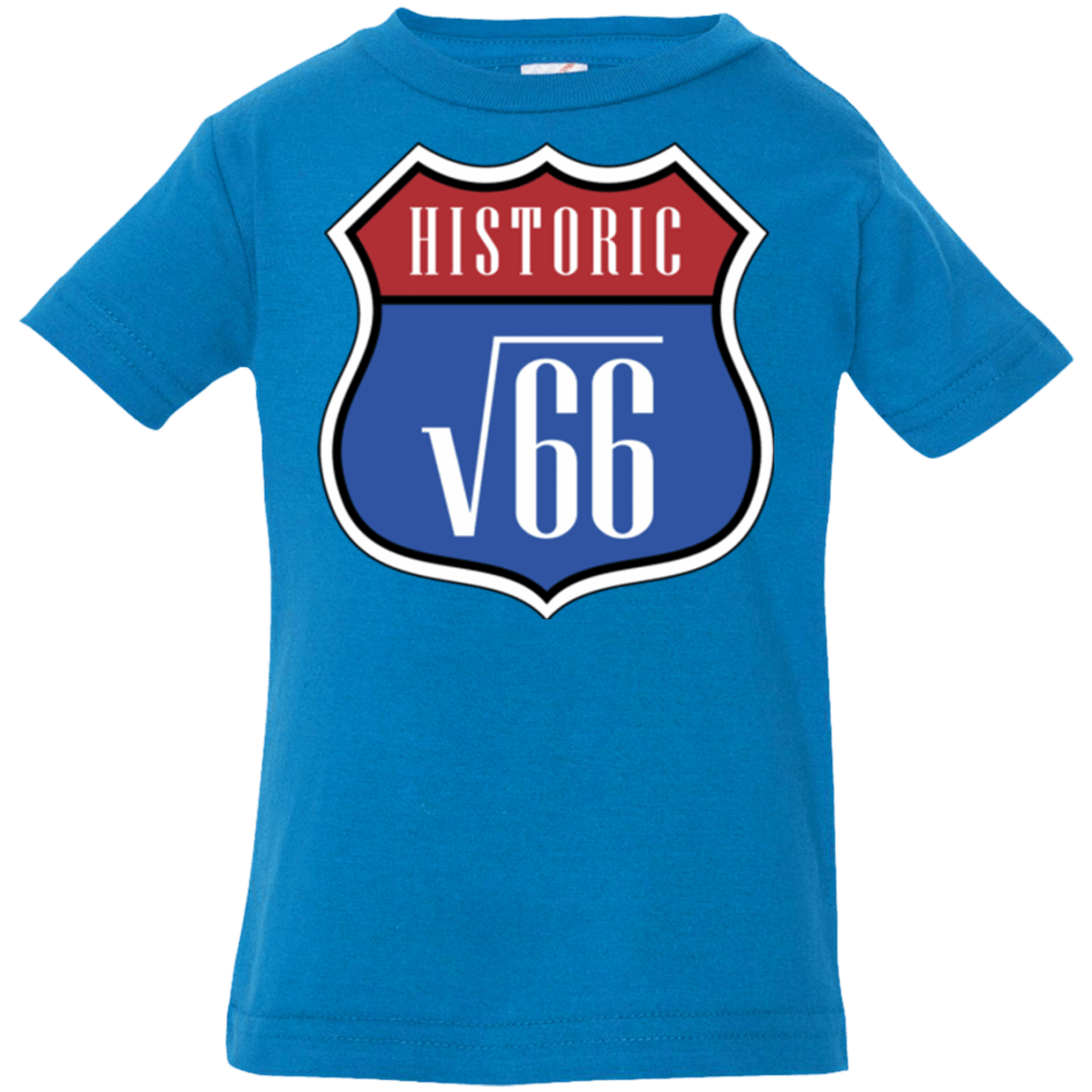 T-Shirts Cobalt / 6 Months Route v66 Infant PremiumT-Shirt