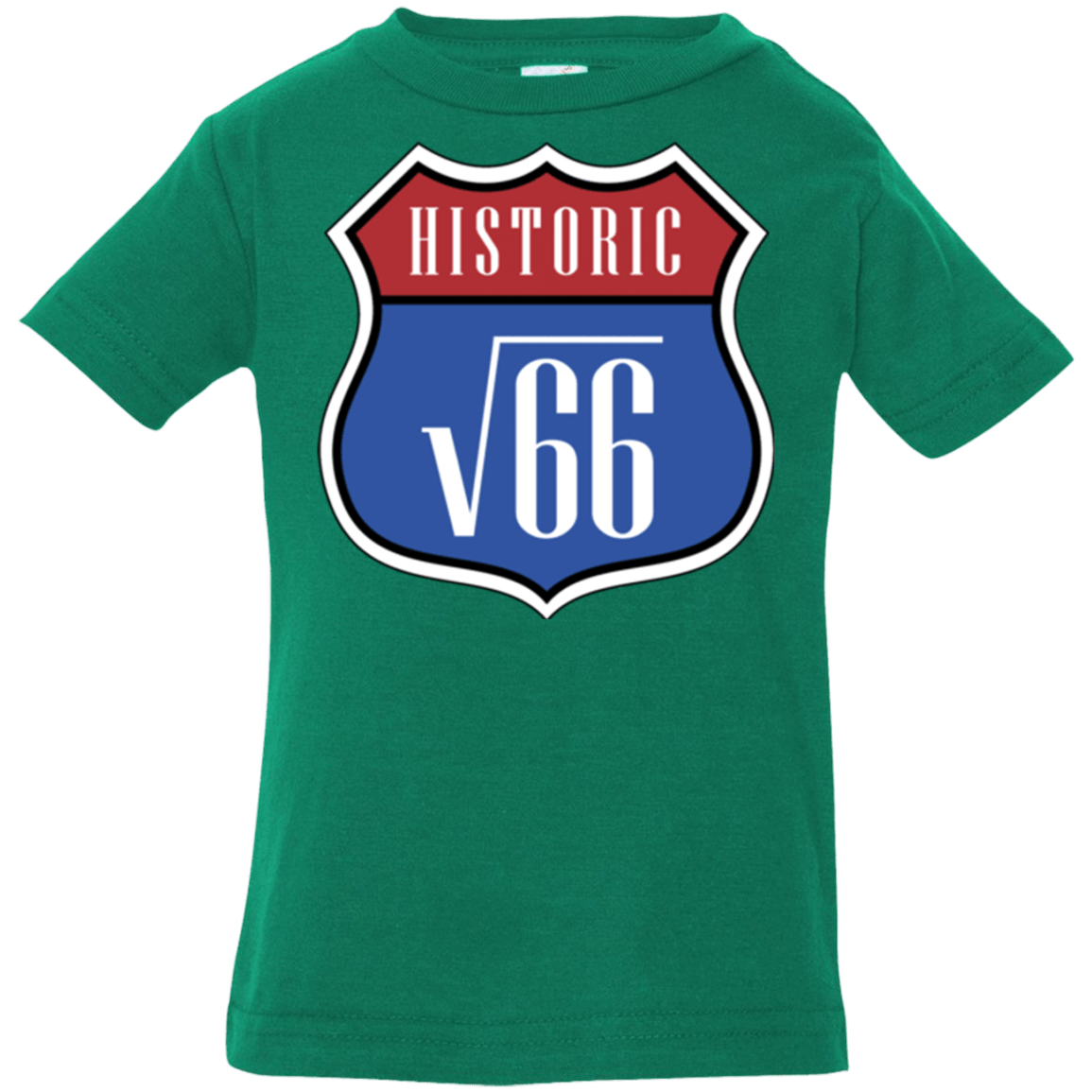 T-Shirts Kelly / 6 Months Route v66 Infant PremiumT-Shirt