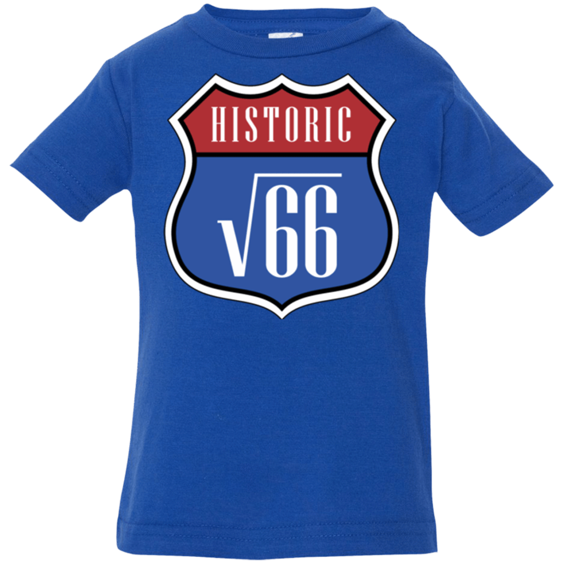 T-Shirts Royal / 6 Months Route v66 Infant PremiumT-Shirt