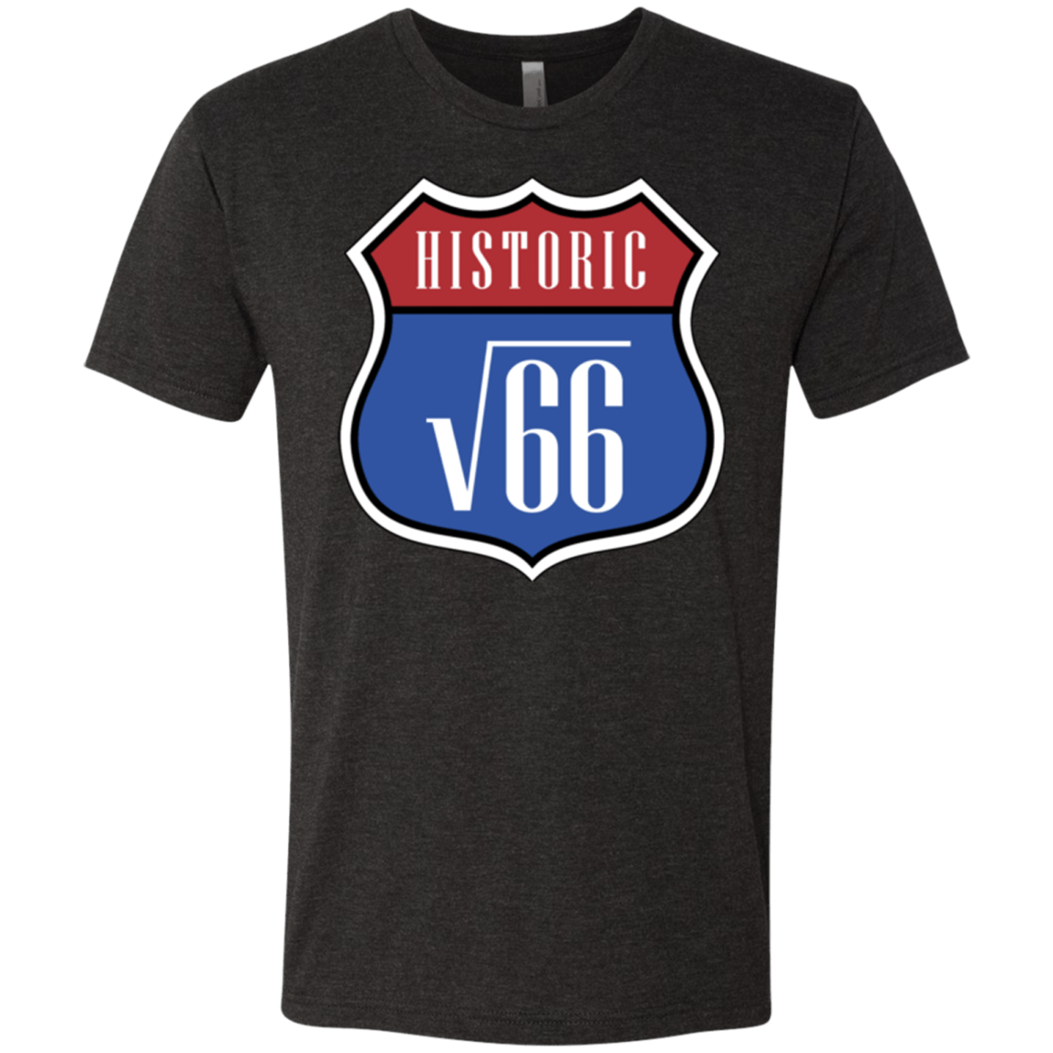 T-Shirts Vintage Black / Small Route v66 Men's Triblend T-Shirt