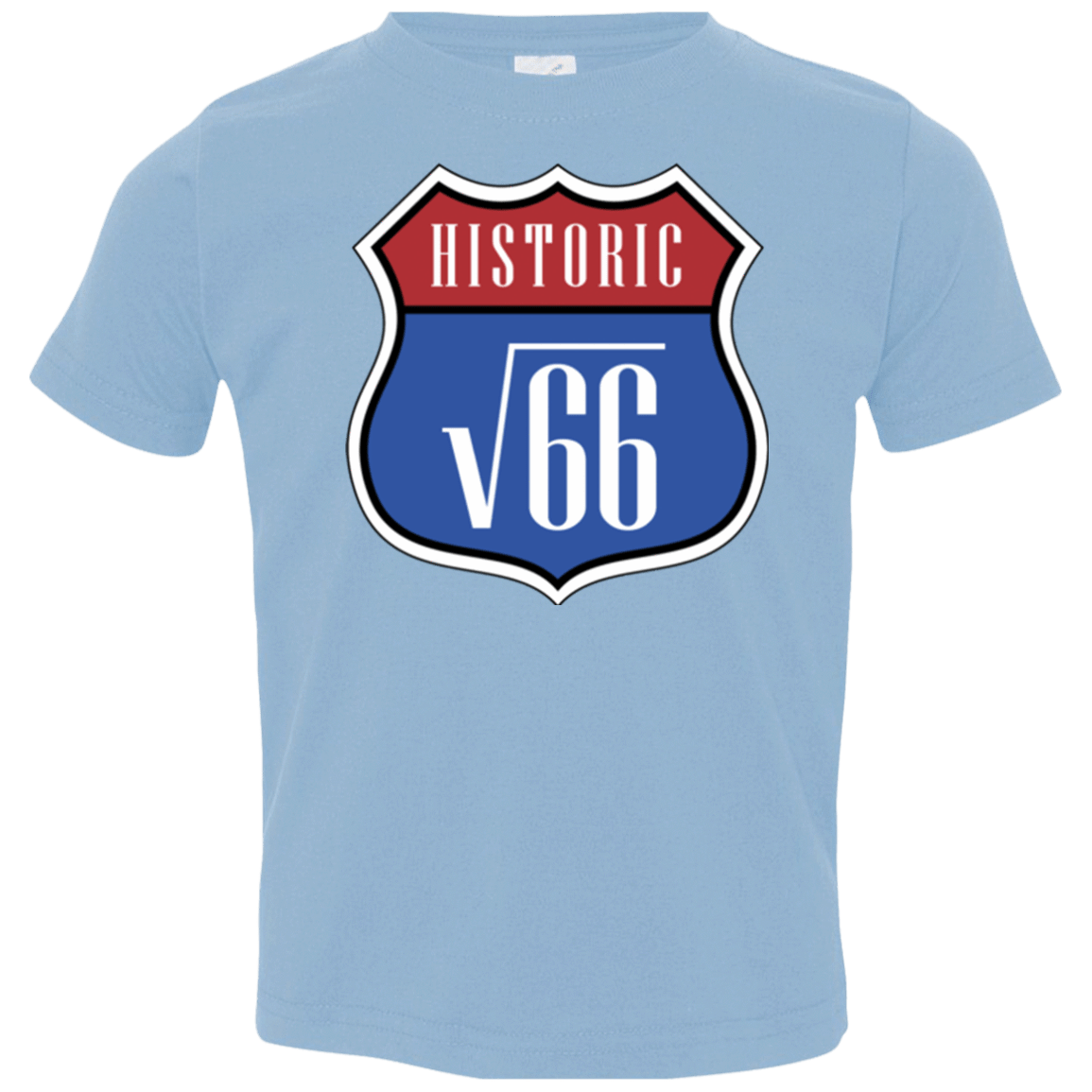 T-Shirts Light Blue / 2T Route v66 Toddler Premium T-Shirt